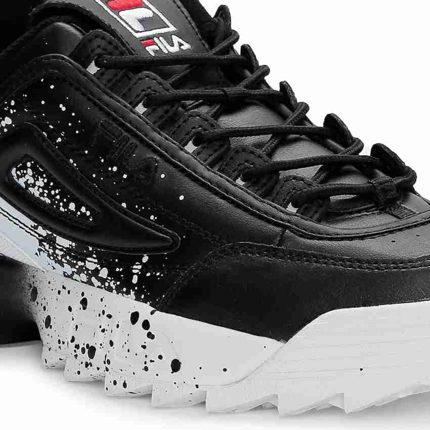 Fila disruptor hot sale black sale