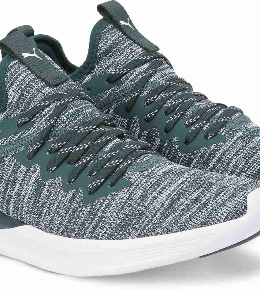 PUMA IGNITE Flash evoKNIT Wn s Adults Female green Ignite Running Shoes For Women Buy PUMA IGNITE Flash evoKNIT Wn s Adults Female green Ignite Running Shoes For Women Online at Best Price