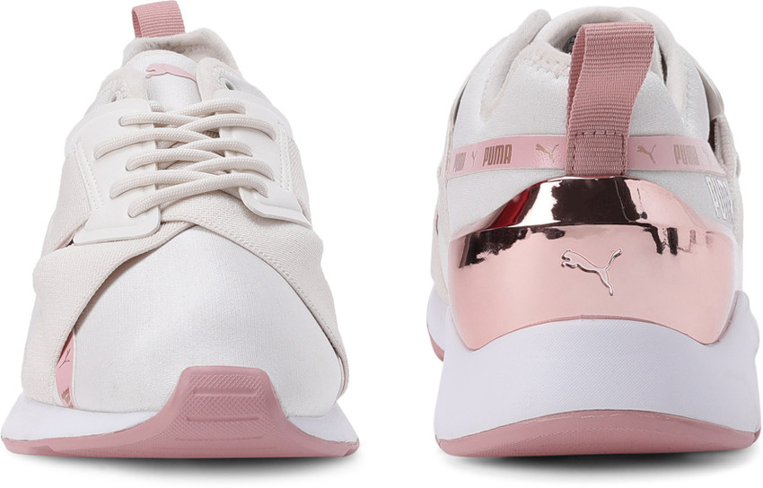 Puma metallic muse rose gold sale