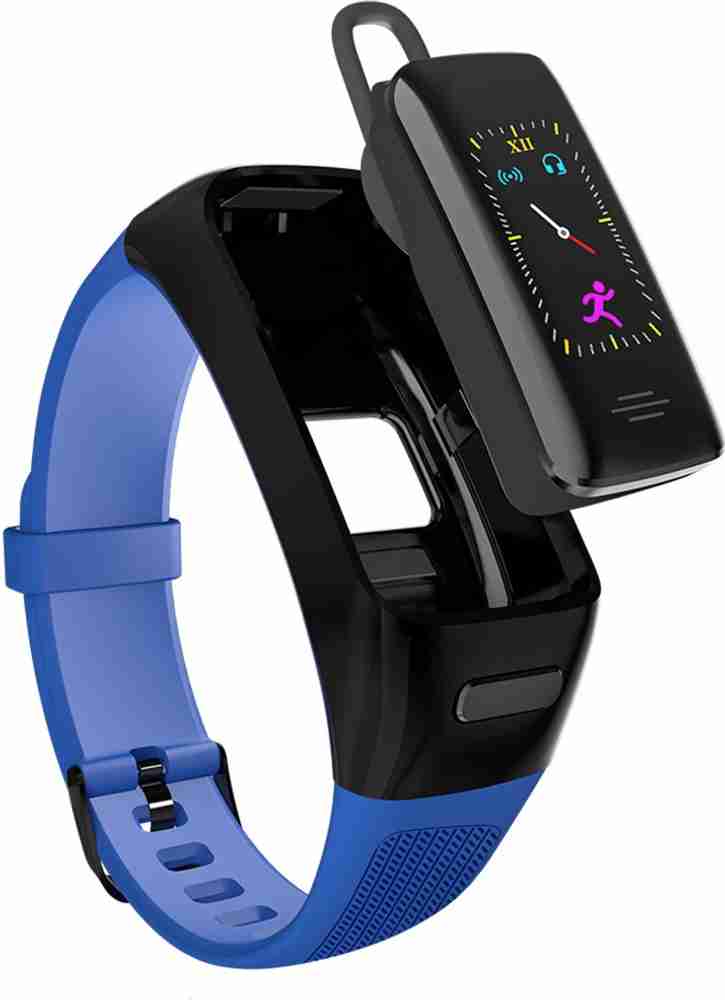 Bingo f8 blue bluetooth earphone fitness band Price in India Buy
