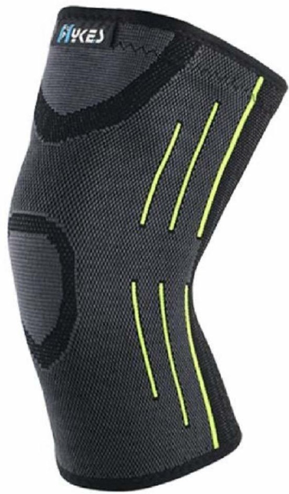 Hykes Knee & Calf Compression Sleeve with Anti Slip, Leg Compression for  sports Gym Running Cycling Jogging Workout Pain Relief Injury Protection  Sweat Resistant - Pair (Color : Grey, Size : Medium) : : Health &  Personal Care