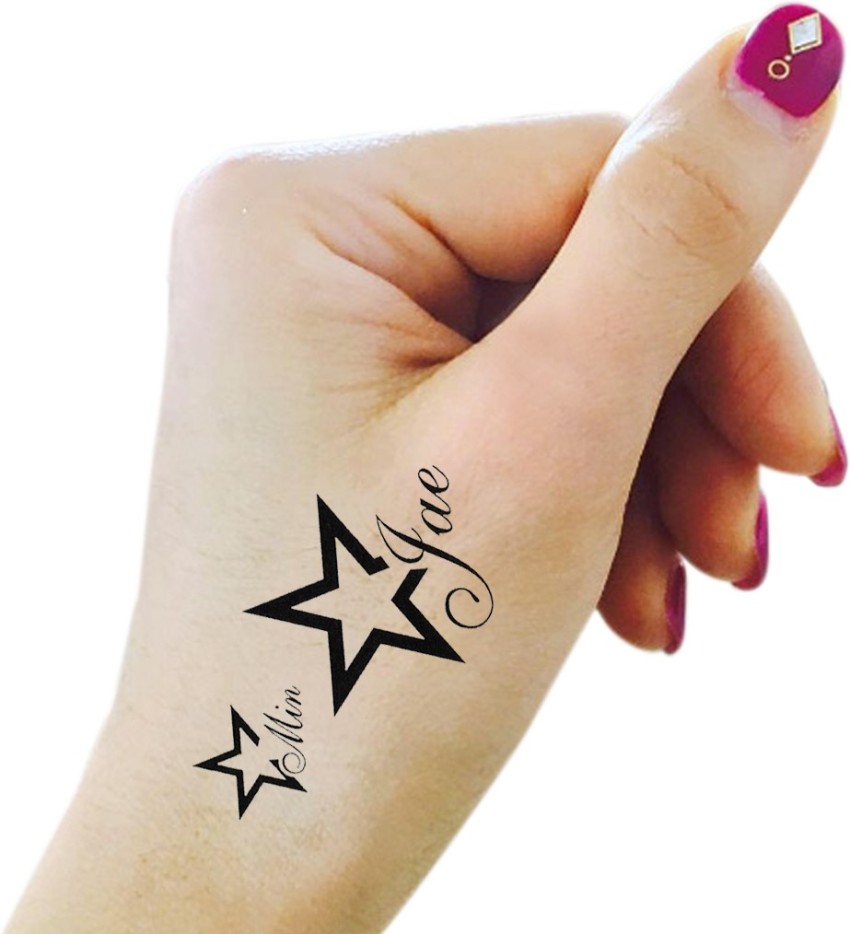Stars with filigree tattoo on hand for lady client by Samarveera2008 on  DeviantArt