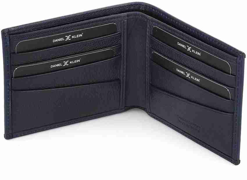 ST Dupont Atelier 6 Credit Card Leather Billfold Wallet - Midnight Blue