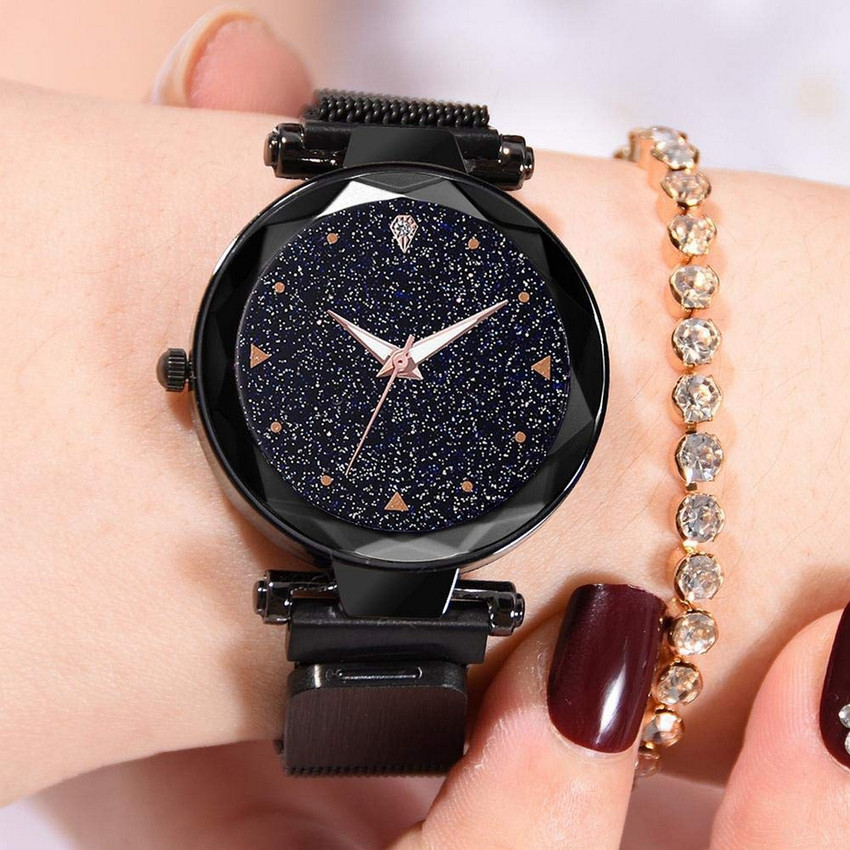 DAMIT Rosraiik magnet watch for girls Analog Watch For Women
