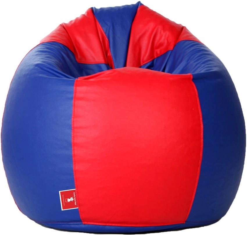 Red and discount blue bean bags