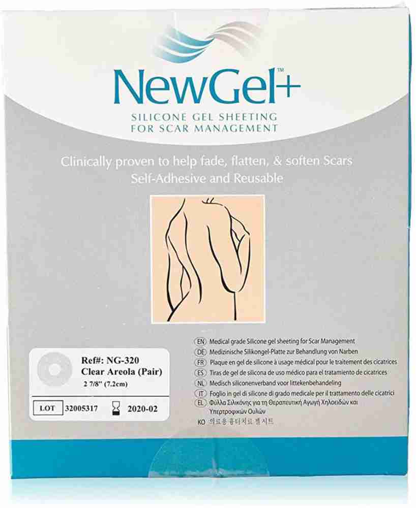 NewGel+ 5 x 6 Silicone Sheet for Scar Reduction - Beige