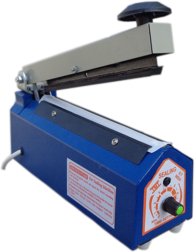 Ganga Sealing Packing Machine 8 Inches Poly Bag Heat Sealing Machine Table  Top Heat Sealer