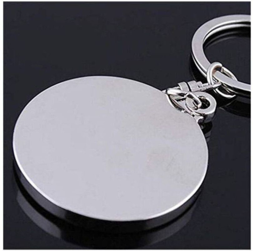 Metal shop calendar keychain