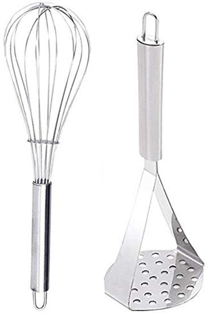 Buy Petals Stainless Steel Egg Whisk/Beater/Cake Batter Whisker 25 Cm,  Kitchen Essential Online at Best Price of Rs 109 - bigbasket