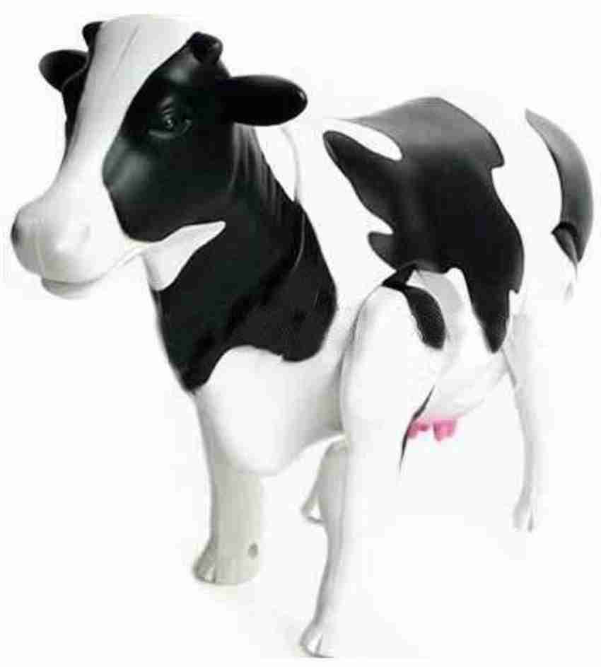 VICHITRA SALES Funny Milk Cow Battery Operated Walking Toy with