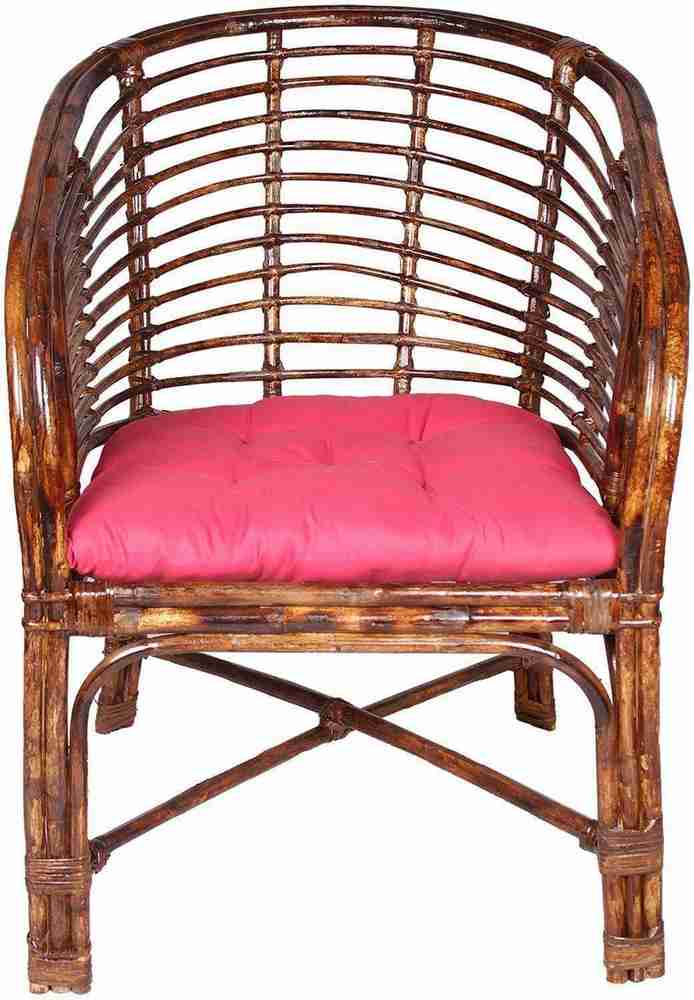 IRA Bamboo Chair With Cushion Bamboo Outdoor Chair Price in India