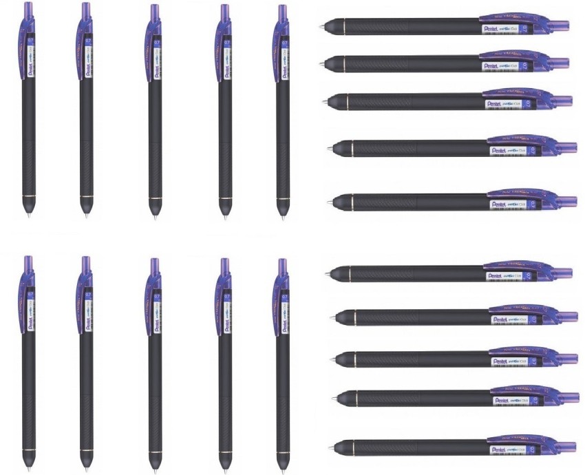 PENTEL Energel Click BL-437R Blue ink color Roller Gel Pen - Buy PENTEL Energel  Click BL-437R Blue ink color Roller Gel Pen - Gel Pen Online at Best Prices  in India Only at