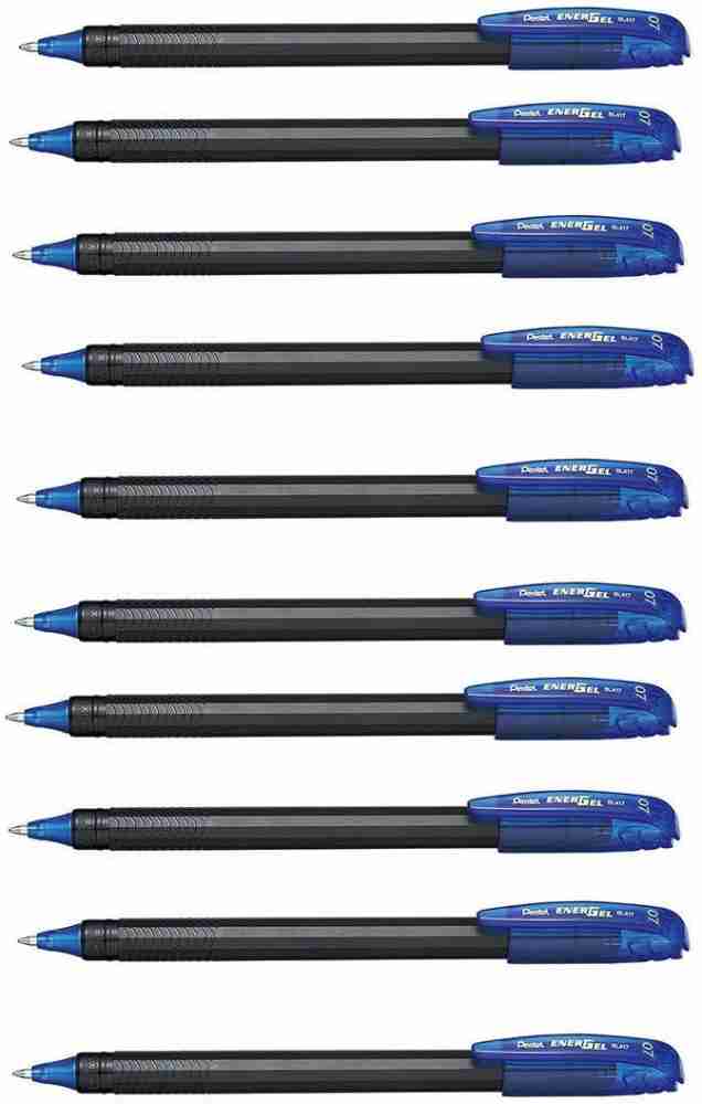 Plastic Blue Pentel Energel BL-417 Roller Gel Pen, For Writing at