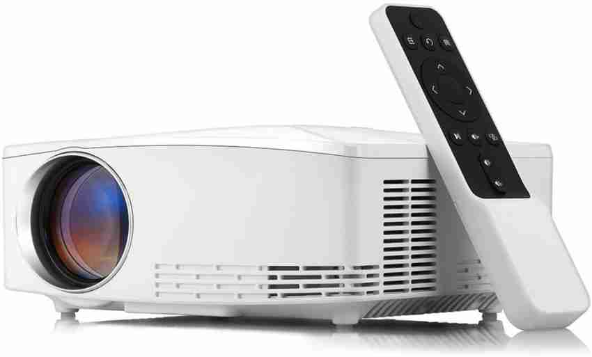 Everycom Mini TV 800 Lumens LED Corded Portable Projector (White) in  Raipur-Chhattisgarh at best price by Bhavya Innovation - Justdial