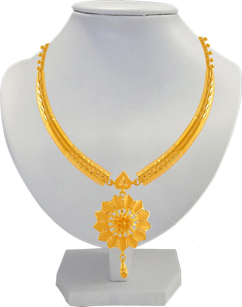 Gold choker discount necklace pc chandra