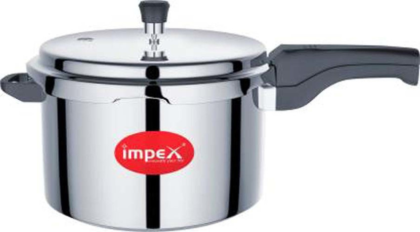 IMPEX 5 L Outer Lid Pressure Cooker Price in India Buy IMPEX 5 L Outer Lid Pressure Cooker online at Flipkart