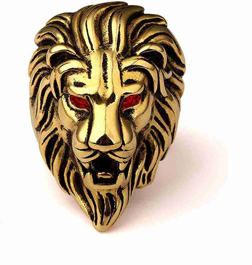 Lion shop ring women