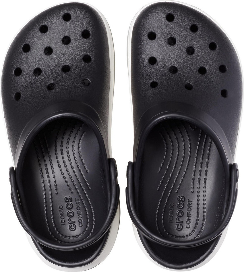 Crocs black slippers top