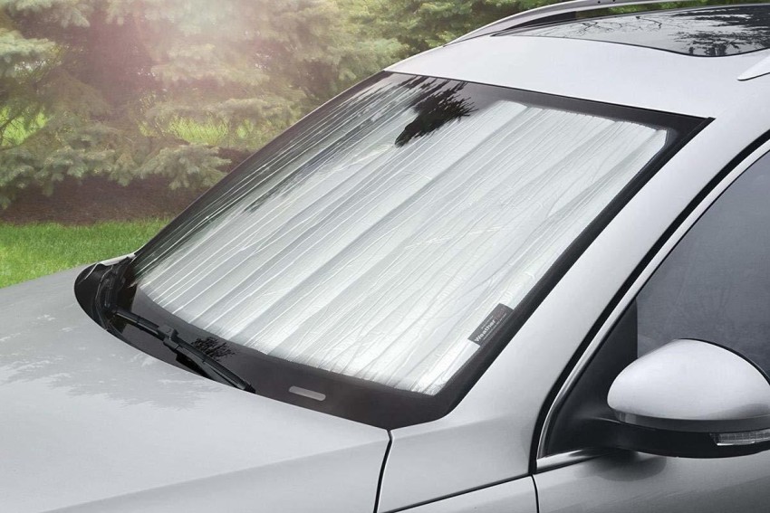 Solar sun shade for shop car