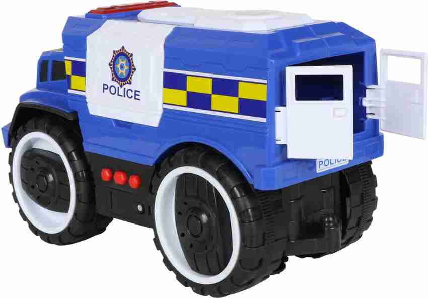 lego police car with working lights