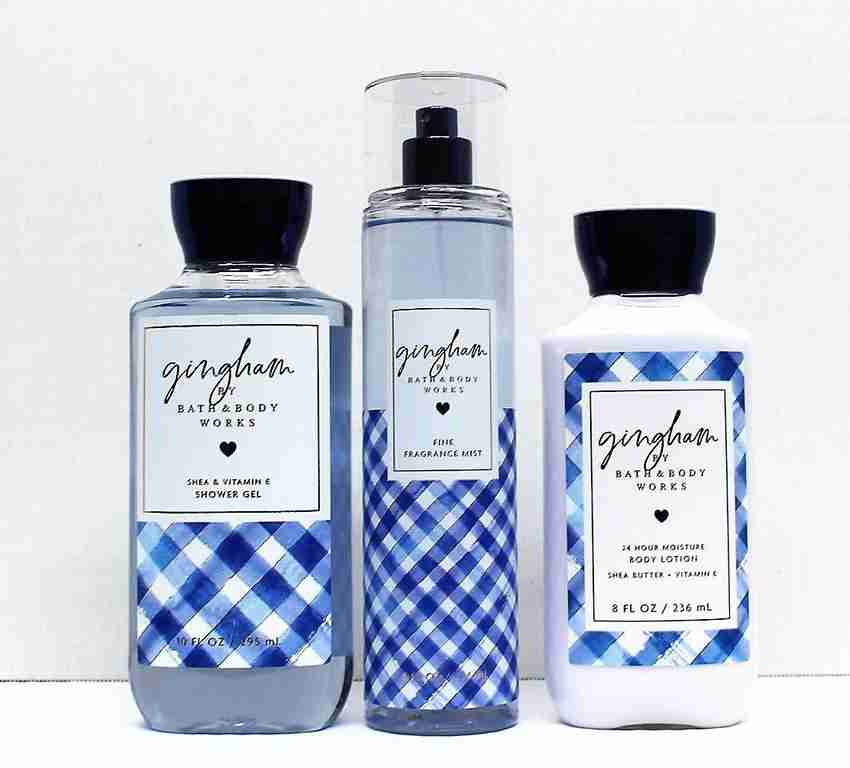 Bath and Body Works NEW GINGHAM COLLECTION OF 3