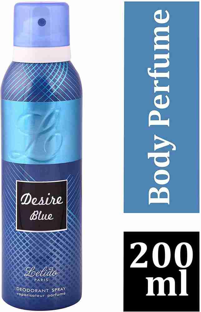 Desire blue body discount spray