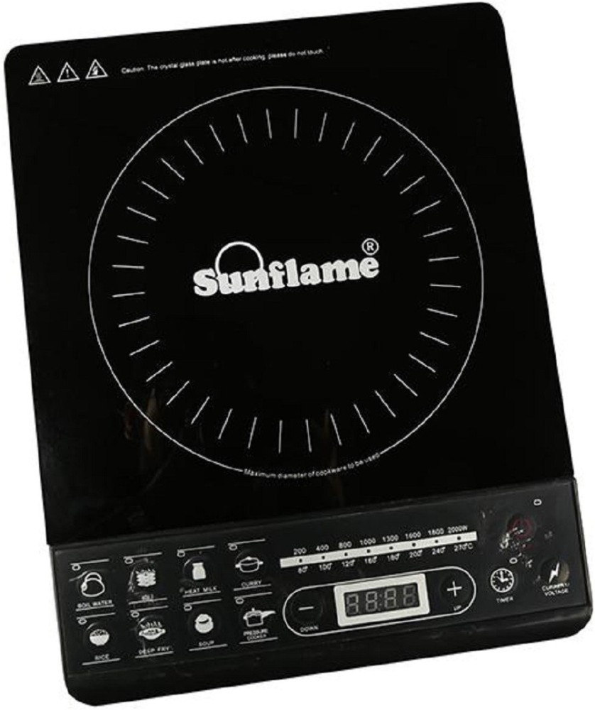 sunflame induction how to use