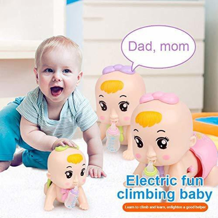 Shanaya New Cute Crawling Baby Musical Toy New Cute Crawling