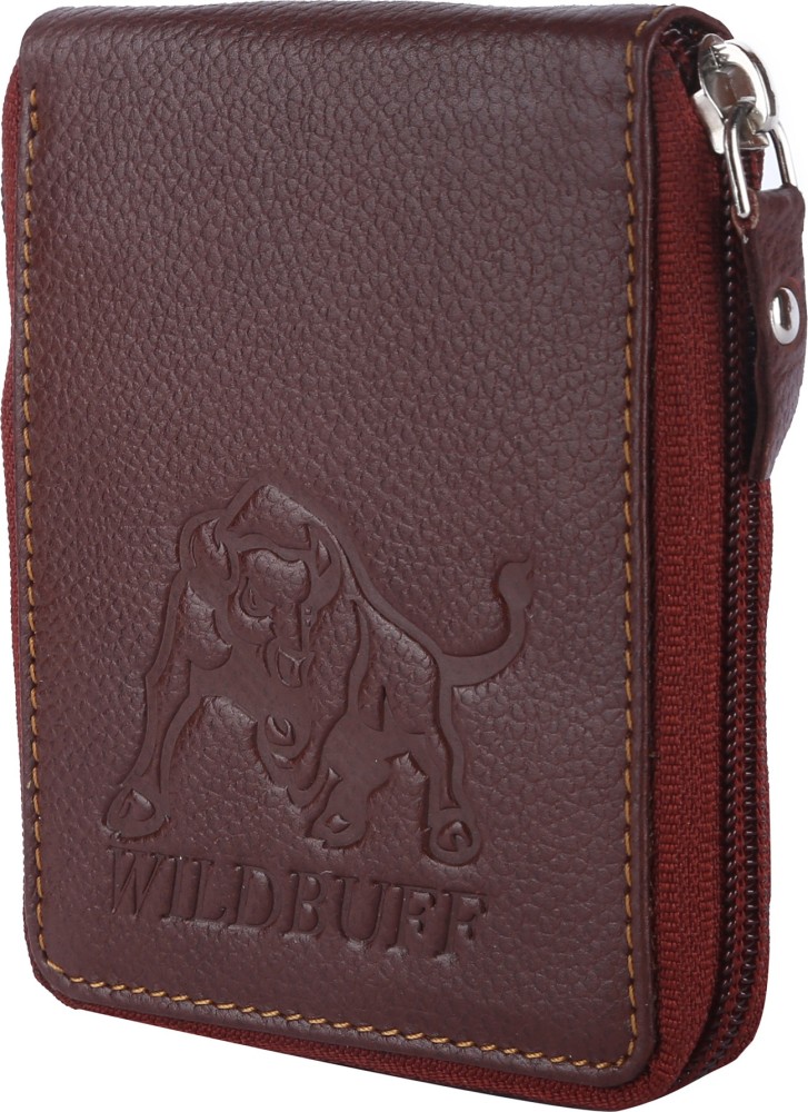 Logo-Debossed Leather and PU Billfold Wallet