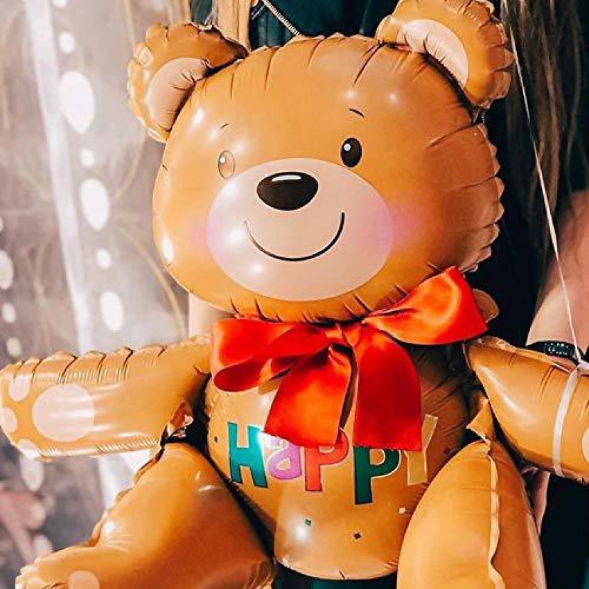 teddy bear foil balloons