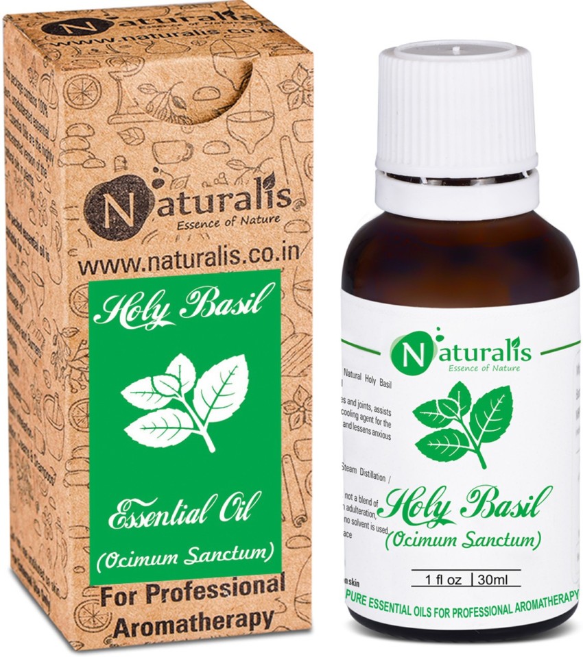 Naturalis 100 Pure Natural Holy Basil Essential Oil