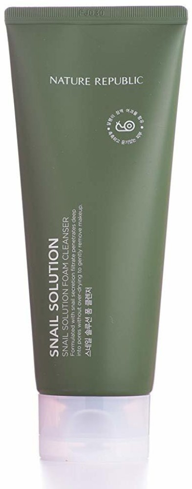 Nature Republic Snail Solution Foam Cleanser Face Wash - Price in