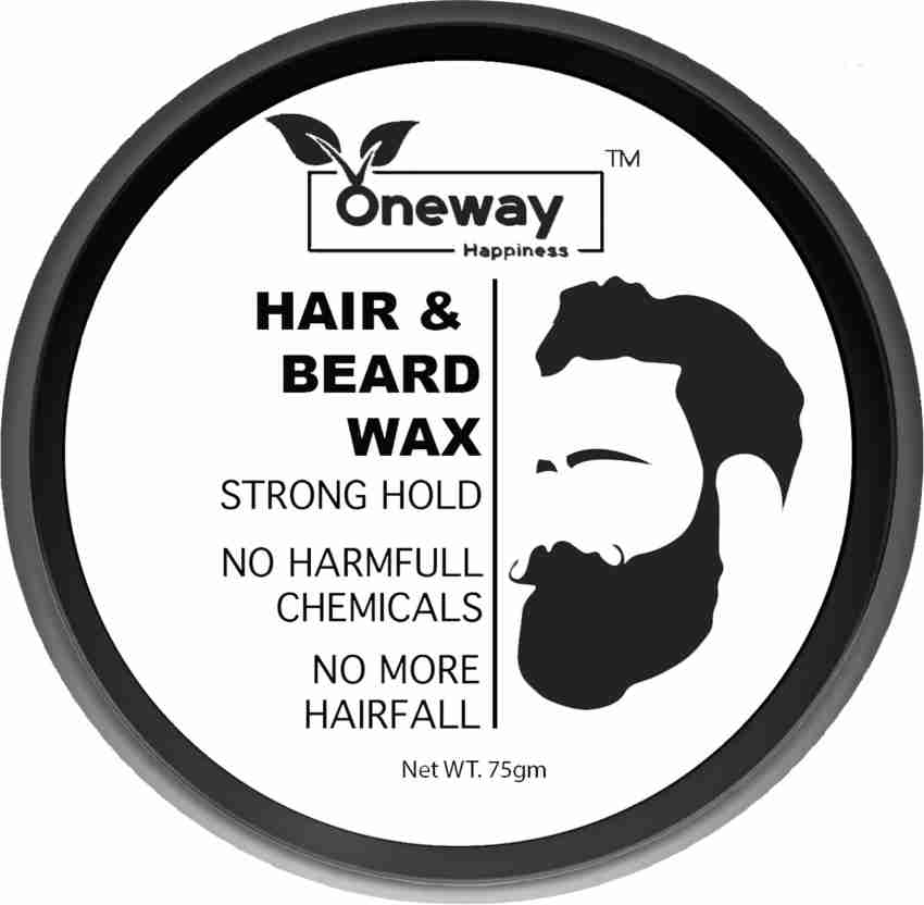 Oneway Happiness Spider Hair Wax 75Gm, For Hair,Beard, Packaging