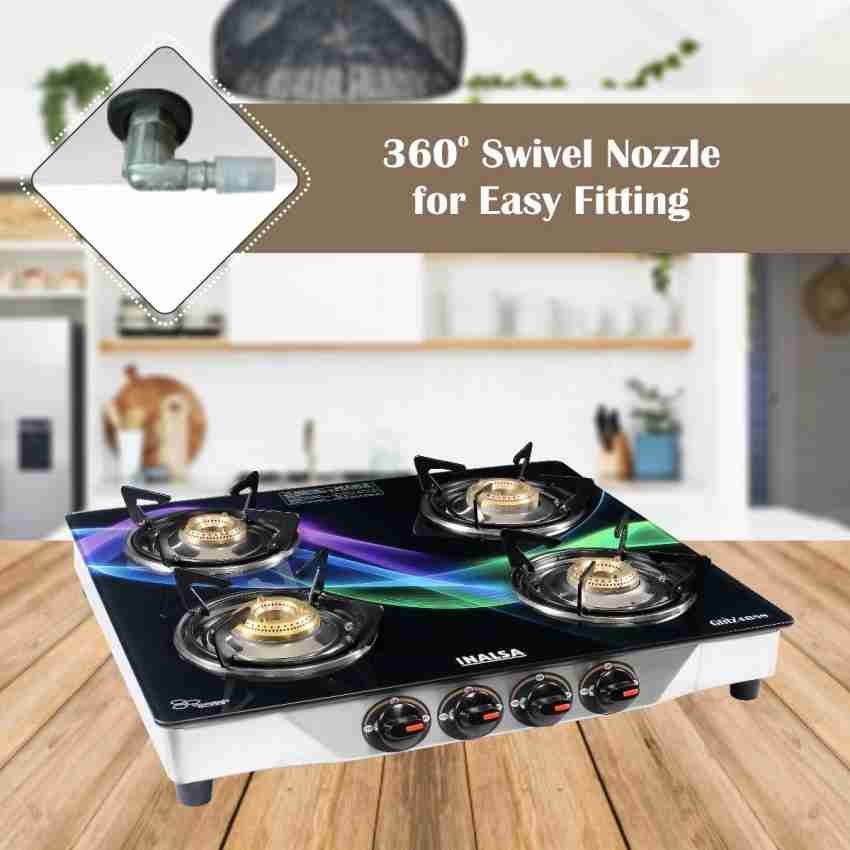 Inalsa gas deals stove 2 burner