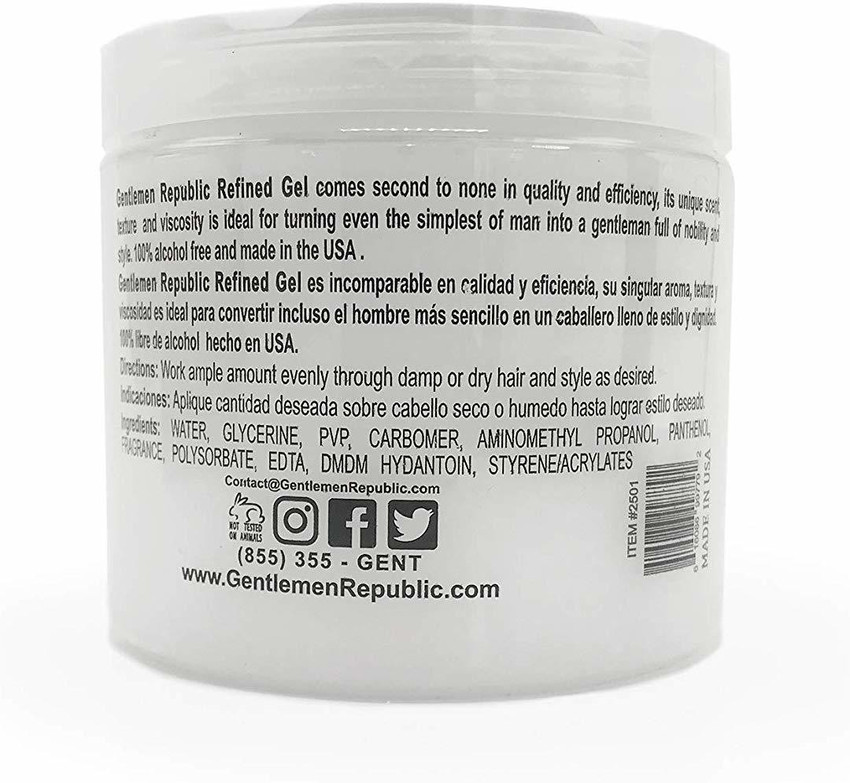 Gentlemen republic hair gel new arrivals