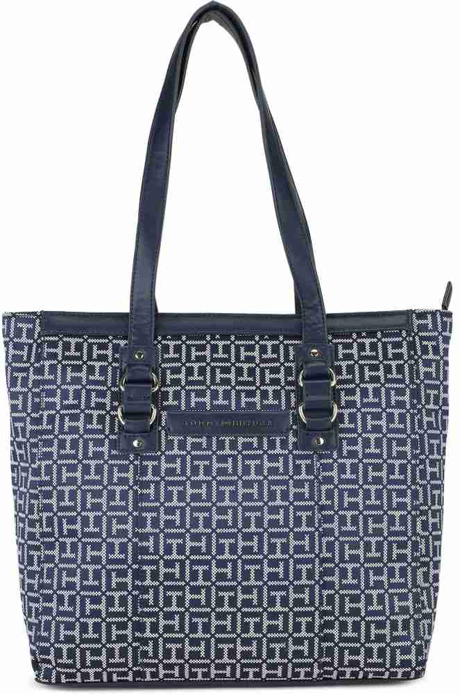 Buy TOMMY HILFIGER Women White Blue Shoulder Bag NAVY WHITE Online Best Price in India Flipkart