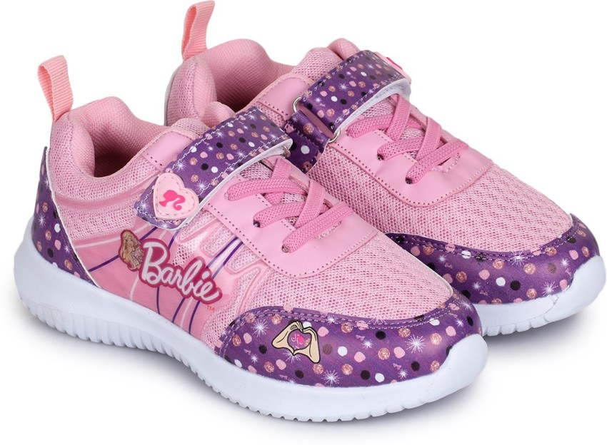 Barbie Kids Tab Shoe  Pink  BIG W
