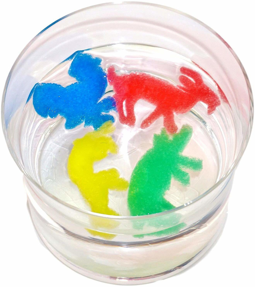 Quinergys Grow Capsules Animal Dinosaur Sponge Toys Drop in