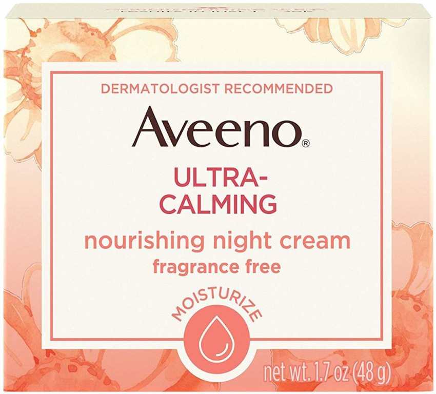 Aveeno ultra calming night shop cream