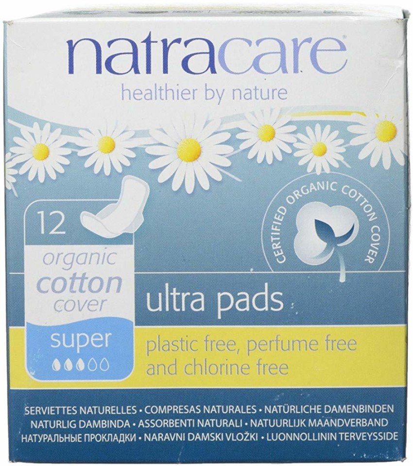 Natracare Ultra Super Pads With Wings Sanitary Pad, Buy Women Hygiene  products online in India