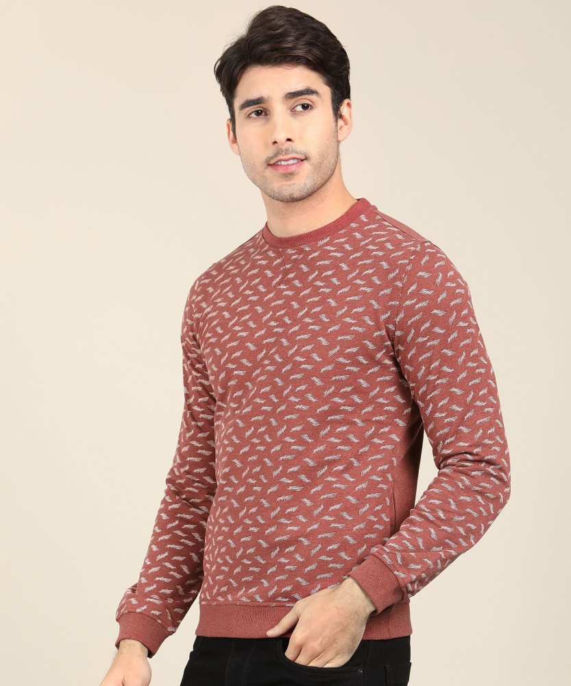 PETER ENGLAND Full Sleeve Printed Men Sweatshirt Buy PETER