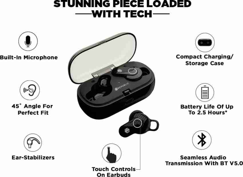 Nu Republic Rouserbuds True Wireless Bluetooth Headset Price in