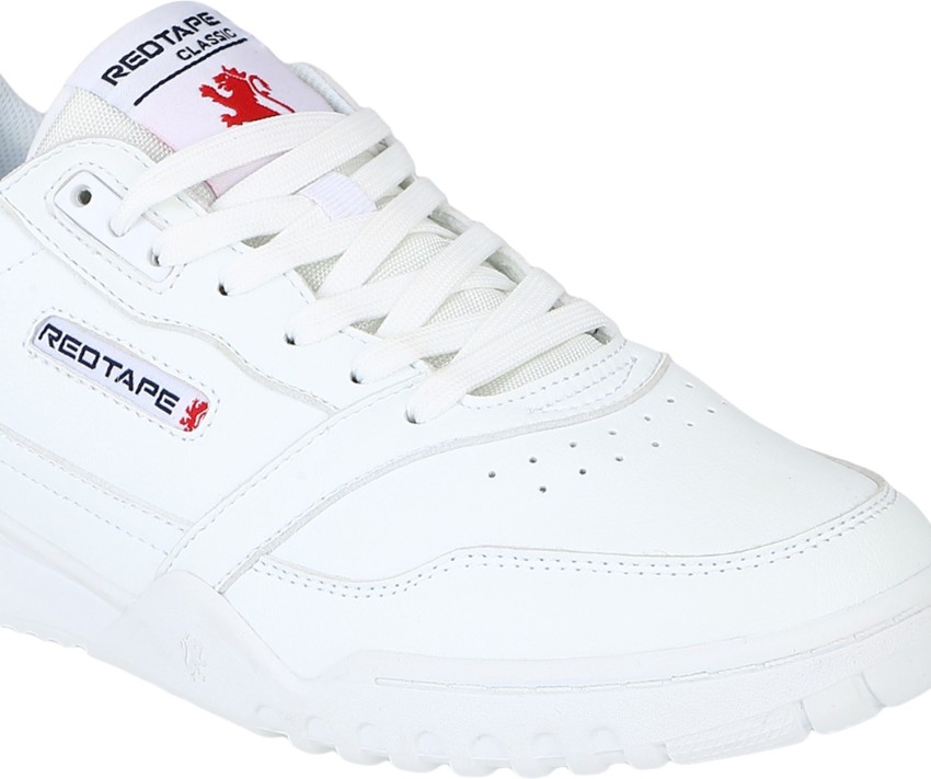 Red tape hot sale white sneakers