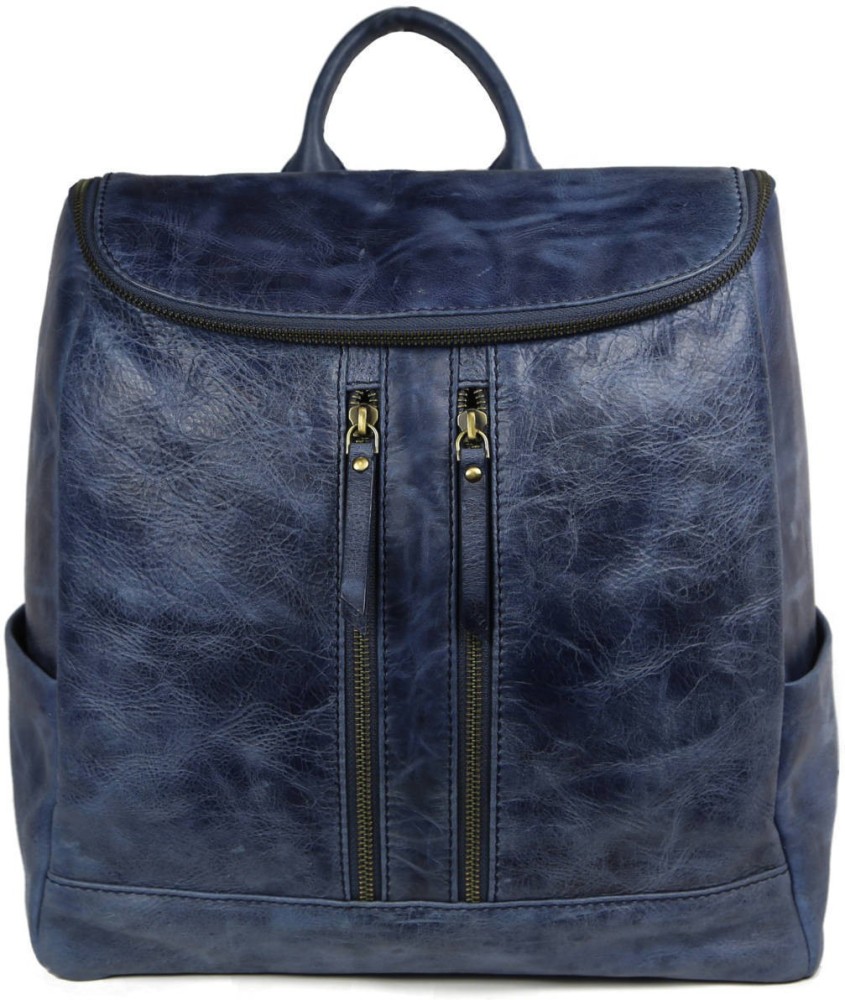 Leather hot sale backpack flipkart