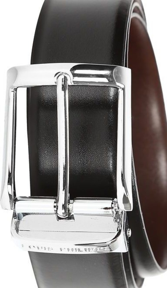 Buy Louis Philippe Black Reversible Belt Online at Low Prices in