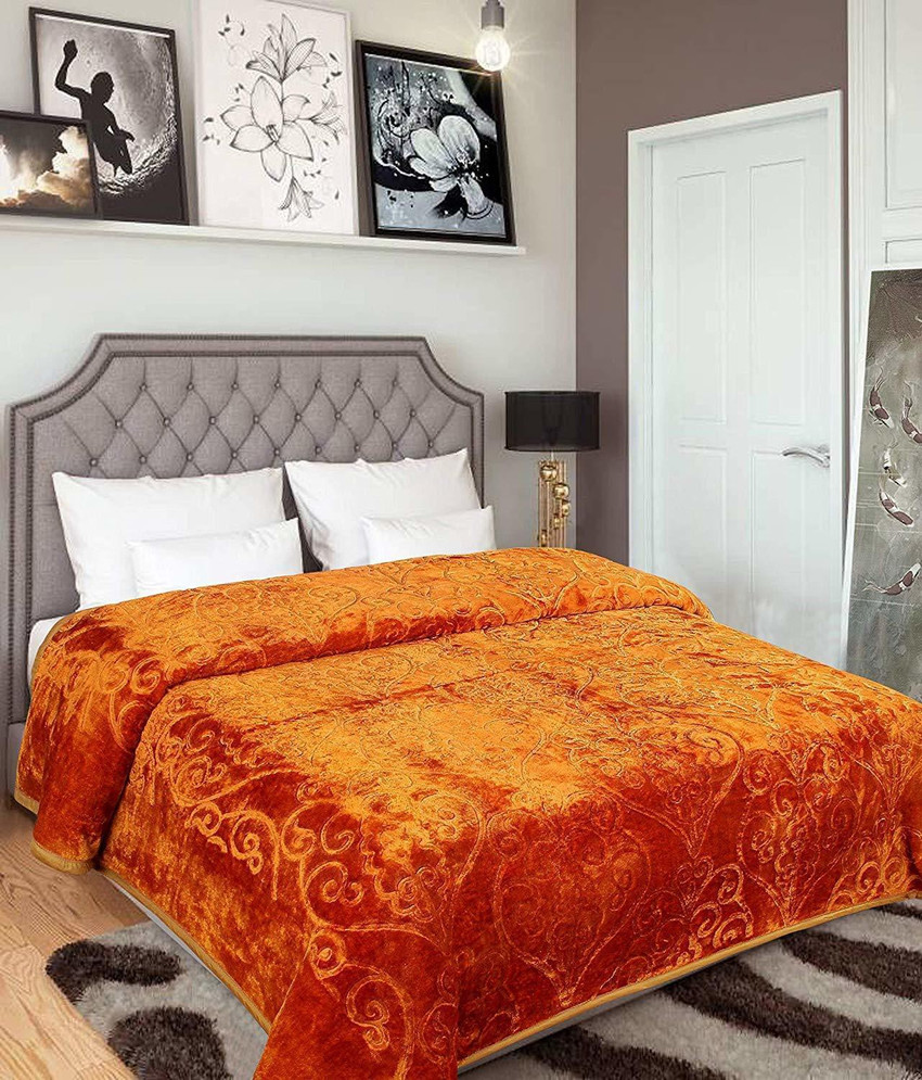 Abicon Embroidered Single Mink Blanket for Heavy Winter Buy Abicon Embroidered Single Mink Blanket for Heavy Winter Online at Best Price in India Flipkart