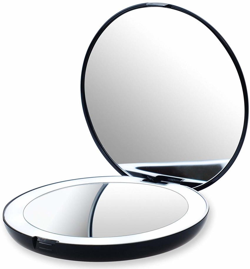 TERATERA Portable Round Mirror, Mini Mirror, Travel Makeup Mirrors