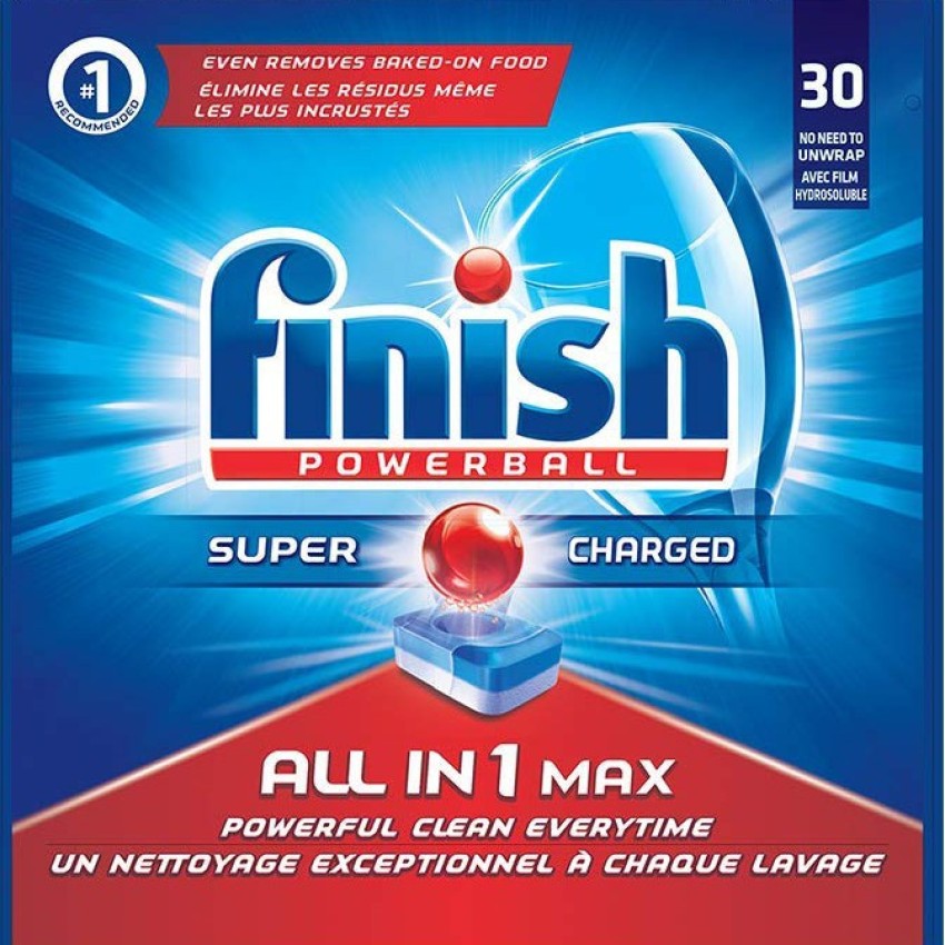 Finish Powerball All in One Lemon 75 Dishwasher Tablets 1200g