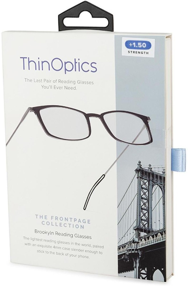 Thin Optics Full Rim (+2.00) Round Reading Glasses Price in India