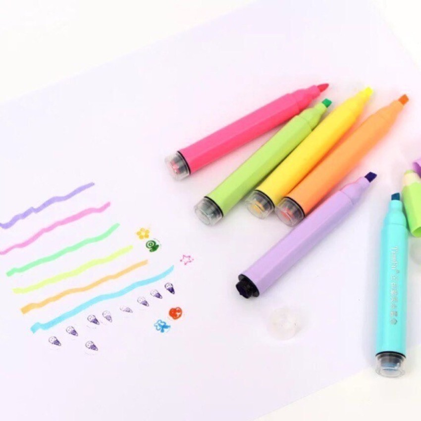 Faber-Castell Back to School Planner Pack - 6 Colored Gel Pens and 4 Pastel Highlighters